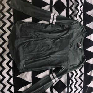 Long Sleeve Green Shirt
